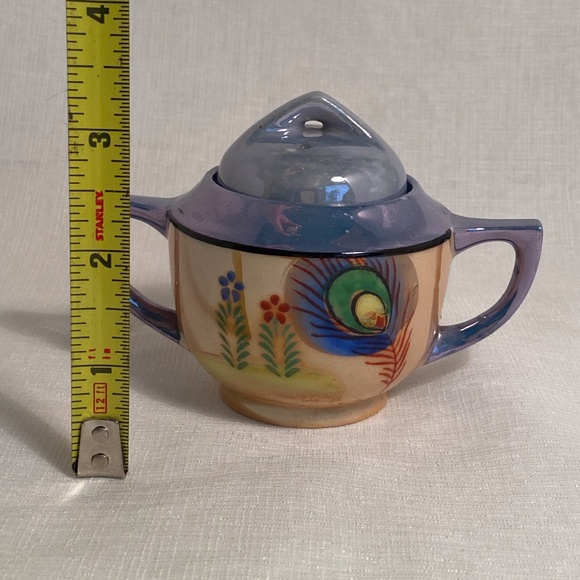 Vintage Lusterware Sugar Bowl - Picture 2 of 9